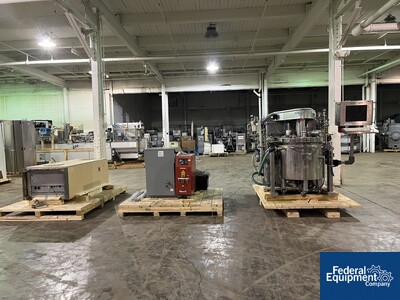 Image of 125 Liter Brogtec Planetary Mixer, Model MH-125, 316Ti S/S