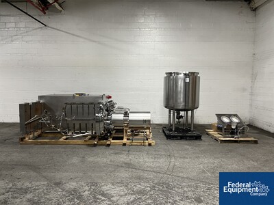 Image of 600 Liter Krieger Twin Motion Vacuum Mixer, S/S, Model MMD600