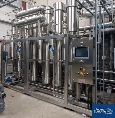 Stilmas Multi-Effect Still for WFI and Pure Steam Generation, Pharmastill MS 2006 HPS