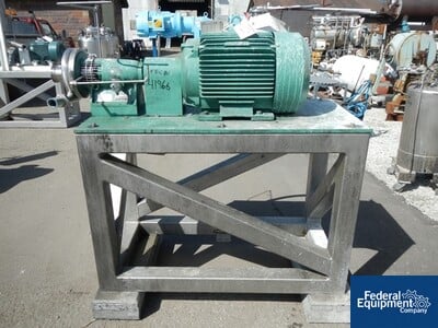 Image of 3" x 1.5" Tri-Clover Centrifugal Pump, S/S, 60 HP