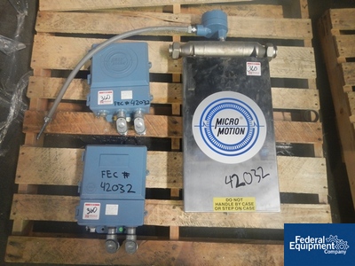 Image of MICRO MOTION FLOW METER, S/S, MODEL DS 150