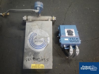Image of Micro Motion Flow Meter, Model DS 150, S/S