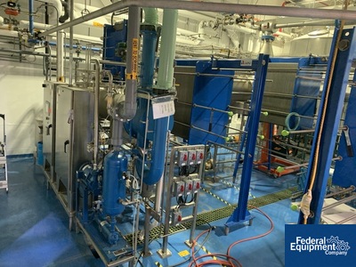 APV Triple Effect Rising Plate Falling Film Evaporator, 316 S/S