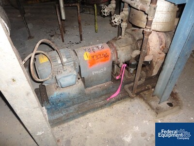 Image of 3" X 4" BROTHERS CENTRIFUGAL PUMP, C/S, 5 HP