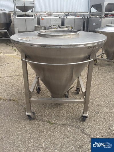 16 Cu Ft Bin, S/S