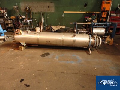 Image of 367 sq ft Pfaudler Heat Exchanger, Hastelloy C276, 150/150#