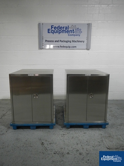 Image of DOUBLE SIDED STORAGE CABINETS, S/S