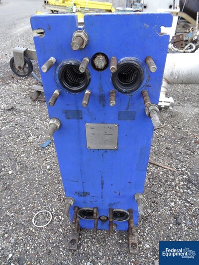 Image of 50 SQ FT ALFA LAVAL PLATE HEAT EXCHANGER, 150#