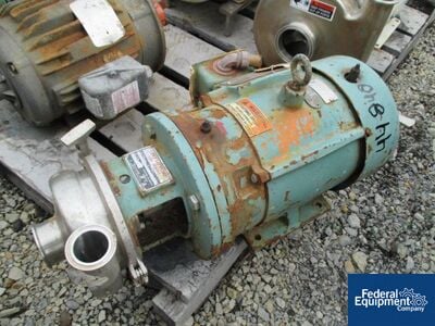 Image of 2" x 1.5" Tri-Clover Centrifugal Pump, S/S, 5 HP