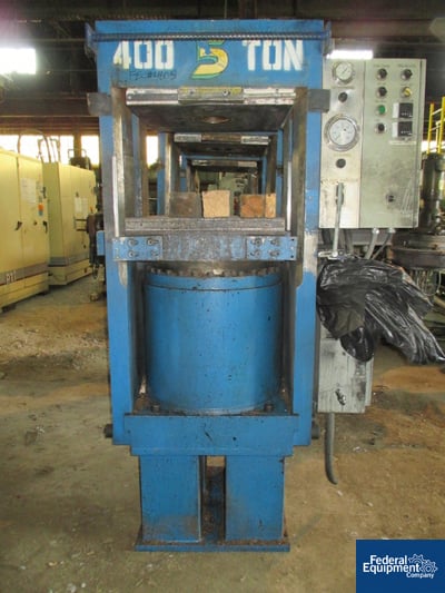 Image of 392.5 Ton Slab Side Transfer Molding Press, 24" x 24"