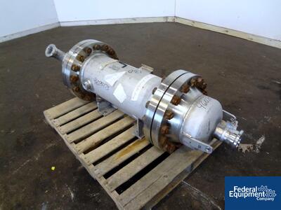Image of 50 sq ft Chemineer heat exchanger static mixer, 304 s/s