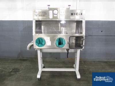 Image of 46" CONTAINMENT TECHNOLOGIES GROUP GLOVE BOX, MODEL #MIC-4