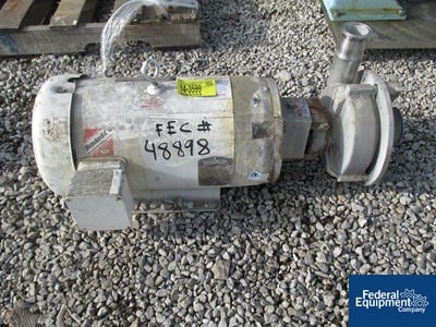 Image of 3" x 2" Fristam Centrifugal Pump, S/S, 15 HP