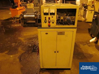 Image of 4" X 8" BRABENDER TWO ROLL MILL