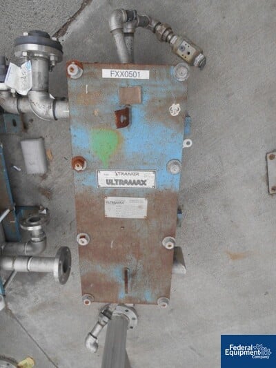 Image of 88 Sq Ft Tranter Ultramax Heat Exchanger, S/S, 100#