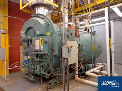 Image of 300 HP CLEAVER BROOKS PACKAGED STEAM BOILER, 150 PSI